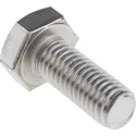 RS PRO Stainless Steel Hex Bolt M10 x 25 mm DIN 933 520-273