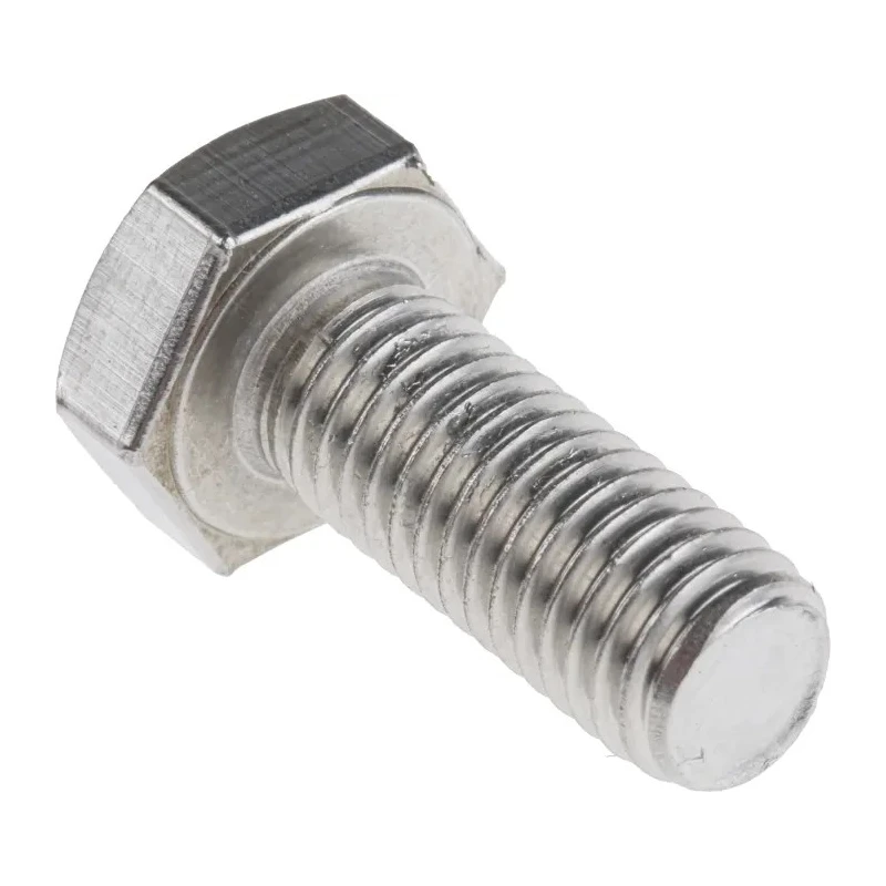 RS PRO Stainless Steel Hex Bolt M10 x 25 mm DIN 933 520-273