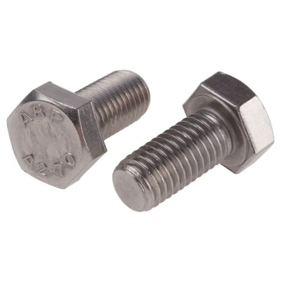 RS PRO Stainless Steel Hex Bolt M12 x 25 mm DIN 933 520-324