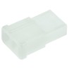 TE Connectivity Compact Power Connector Socket Housing Cable, 2 Pole Male, Crimp Termination, 250V ac, Nylon 1-480318-0