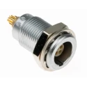 LEMO Circular Connector 4 Contacts Panel Mount 8 mm Socket Female IP50 00 B Series EGG.00.304.CLL