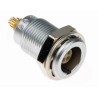 LEMO Circular Connector 4 Contacts Panel Mount 8 mm Socket Female IP50 00 B Series EGG.00.304.CLL