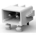 TE Connectivity Commercial MATE-N-LOK Series Right Angle Through Hole PCB Header, 2 Contacts, 5.08 mm Pitch, 1 Row 794120-1