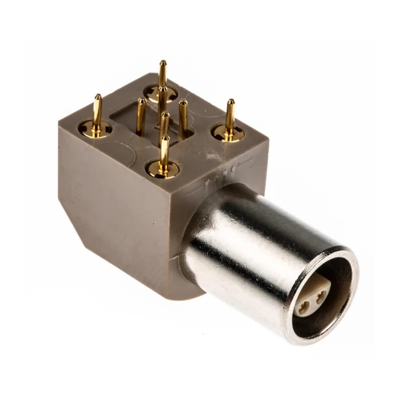 Lemo Circular Connector, 4 Contacts, Panel Mount, Socket, Female, 11.6 mm Connector, 1200V, 7A, Push Pull EPL.0S.304.HLN