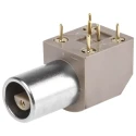 LEMO Circular Connector, 2 Contacts, Panel Mount, 11.6 mm, Socket Female, IP50, 1200V, Gold over Nickel EPL.0S.302.HLN