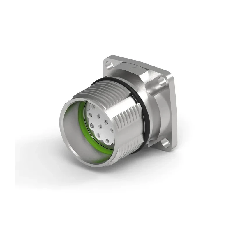 TE Connectivity Circular Connector, Flange Mount, 17 Contacts, Socket Female, 7A, 2000V, IP67, Speedtec AEGA139NN00000201000