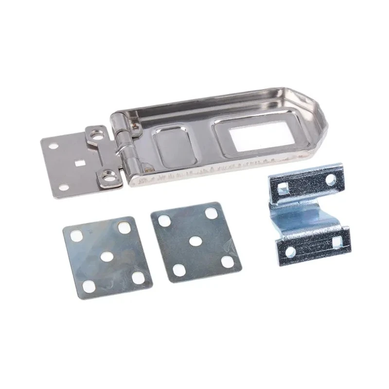 ABUS Steel Hasp & Staple, Galvanised Steel, 12.5 mm Staple Hole Diameter, 120 mm Length XR0140 120