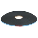 RS PRO Black Double-Sided PVC Foam Tape, 9 mm Width x 31 m Length, 3.2 mm Thick 205-0956