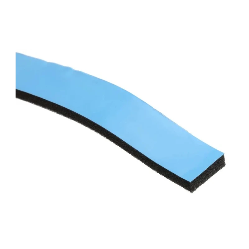 RS PRO Black Double-Sided PVC Foam Tape 12mm Width x 31m Length x 3.2mm Thickness 205-0962