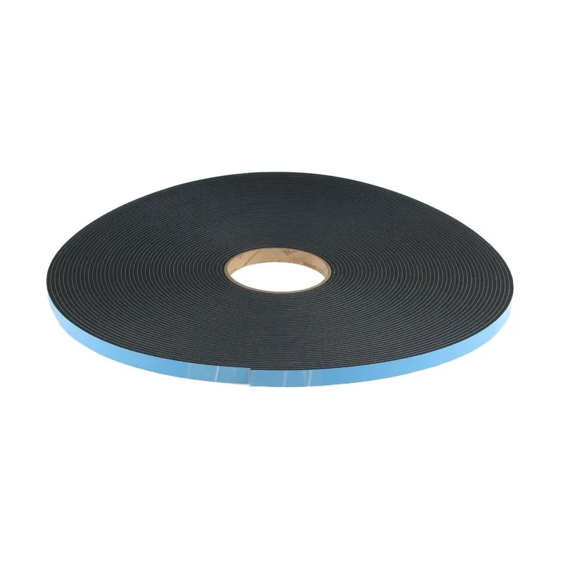 RS PRO Black Double-Sided PVC Foam Tape 12mm Width x 31m Length x 3.2mm Thickness 205-0962