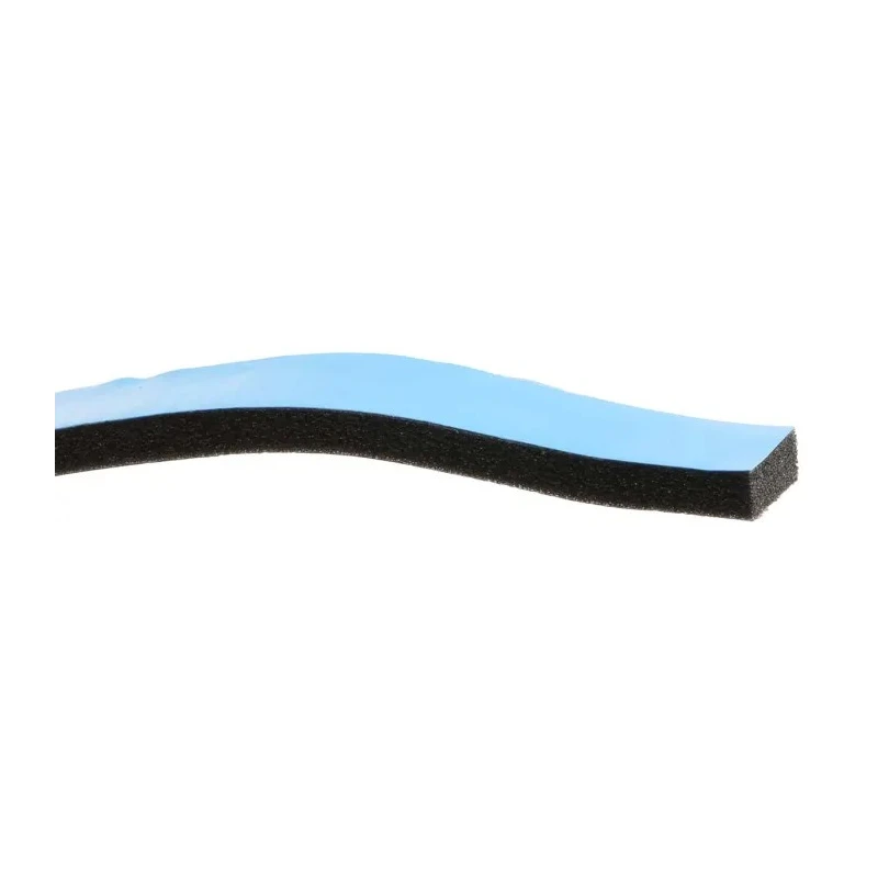RS PRO Black Double-Sided PVC Foam Tape 12mm Width x 31m Length x 3.2mm Thickness 205-0962