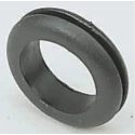 Legrand Black Polyvinyl Chloride 17 mm Cable Grommet for 12 mm Cable Dia. 0 980 93