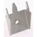 Keystone Coil Spring Battery Contact, Surface Mount, Spring Steel, Single Cell 629
