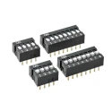 Omron Rotary Coded DIP Switch Raised Actuator Type A6E-8104-N
