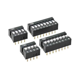 Omron Rotary Coded DIP Switch Raised Actuator Type A6E-8104-N
