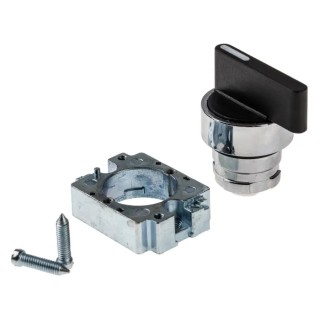 RS PRO 3 Position Selector Switch Head 22 mm Cutout Black Handle IP65 205-2377