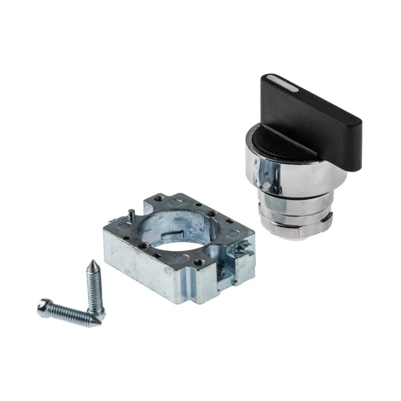 RS PRO 3 Position Selector Switch Head 22 mm Cutout Black Handle IP65 205-2377
