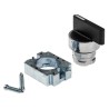 RS PRO 3 Position Selector Switch Head 22 mm Cutout Black Handle IP65 205-2377
