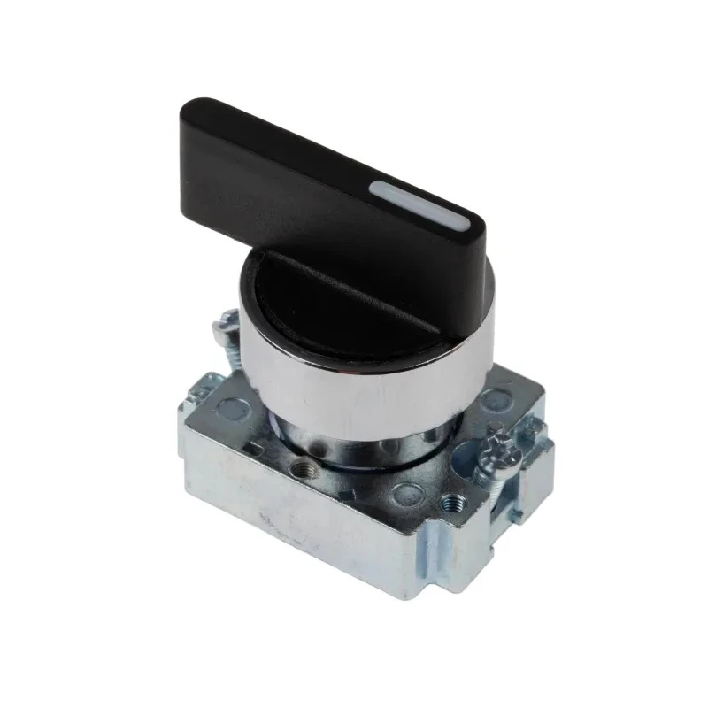 RS PRO 3 Position Selector Switch Head 22 mm Cutout Black Handle IP65 205-2377