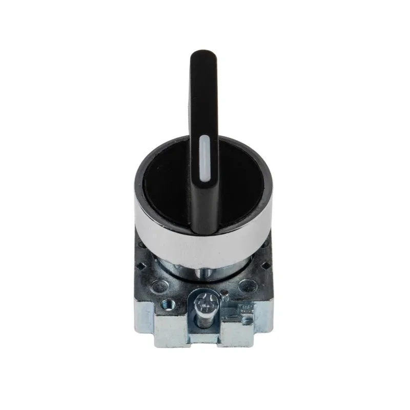 RS PRO 3 Position Selector Switch Head 22 mm Cutout Black Handle IP65 205-2377