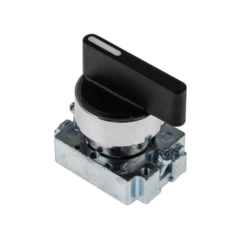 RS PRO 3 Position Selector Switch Head 22 mm Cutout Black Handle IP65 205-2377