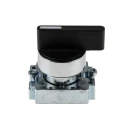 RS PRO 3 Position Selector Switch Head 22 mm Cutout Black Handle IP65 205-2377
