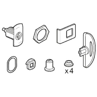 Legrand Double Bar Lock For Use With Atlantic Enclosure 0 358 08