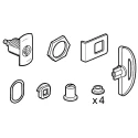 Legrand Double Bar Lock For Use With Atlantic Enclosure 0 358 08