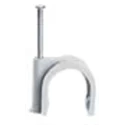 Legrand Grey Cable Clip Nail Fixing 16 mm Maximum Bundle Diameter 0 315 32