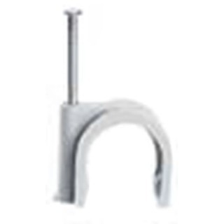 Legrand Grey Cable Clip Nail Fixing 16 mm Maximum Bundle Diameter 0 315 32