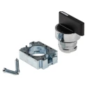 RS PRO 2 Position Selector Switch Head 22 mm Cutout Black Handle IP65 205-2370