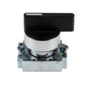 RS PRO 2 Position Selector Switch Head 22 mm Cutout Black Handle IP65 205-2370
