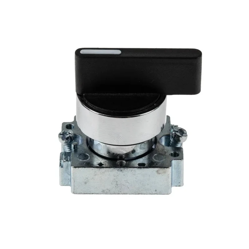 RS PRO 2 Position Selector Switch Head 22 mm Cutout Black Handle IP65 205-2370