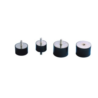Paulstra Hutchinson M8 Anti-Vibration Mount with 50 daN Compression Load, 8mm Bore, 25.5 mm Outside Diameter, 80 mm 52134411