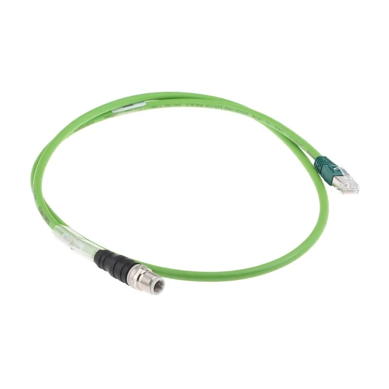 Schneider Electric ConneXium Ethernet Cable Male M12 to Male RJ45, 1 m Length PVC Jacket  RJ45