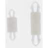 Essentra Nylon PCB Post 10 mm Height 16 mm Overall Height Snap-lock Fixing MDLSP-2-138-10M-1
