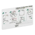 Telemecanique Sensors Address Configuration Badge for Configuration of Station Addresses XGSZCNF01