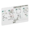 Telemecanique Sensors Address Configuration Badge for Configuration of Station Addresses XGSZCNF01