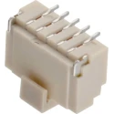 Wurth Elektronik WR-WTB Series Vertical Surface Mount PCB Socket, 8-Contact, 1 Row, 1 Pitch, 500V, 3A 665308124022
