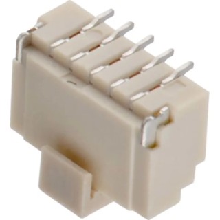 Wurth Elektronik WR-WTB Series Vertical Surface Mount PCB Socket, 8-Contact, 1 Row, 1 Pitch, 500V, 3A 665308124022