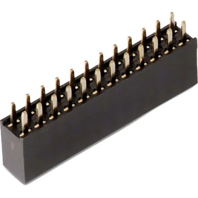 Wurth Elektronik WR-PHD Series Straight Through Hole PCB Socket, 4-Contact, 2 Row, 2.54 mm Pitch, 3A, 500V 61300421821