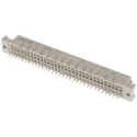 ERNI DIN 41612 64 Way 2.54 mm Pitch Type Through Hole Connector Type C/2 Solder Class C2 2 Row Female 223839 / 223839-E