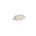 ERNI DIN 41612 30 Way 2.54 mm Pitch, Type Through Hole, Type C/2, Solder Class C2, 3 Row Female Connector 254320 / 254320-E