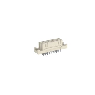 ERNI DIN 41612 30 Way 2.54 mm Pitch, Type Through Hole, Type C/2, Solder Class C2, 3 Row Female Connector 254320 / 254320-E