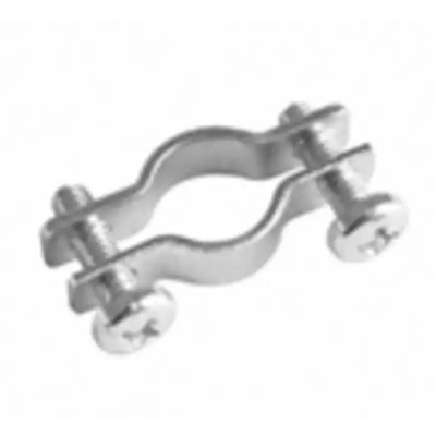 SES Sterling Metallic Metal Cable Clamp 12 mm Maximum Bundle Diameter Screw Fixing 24 mm Length 5 mm Width 06840054000