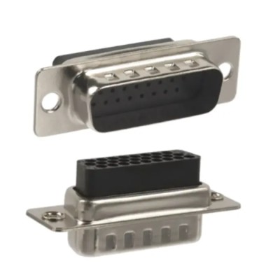 Norcomp 180 Series 26 Way Straight 2.28 mm Pitch Panel Mount D-Sub Connector Male 180-026-173L000