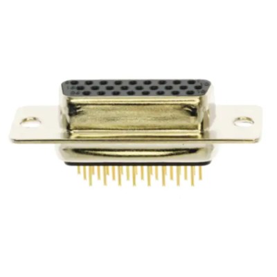 Norcomp 26 Way Straight 2.29 mm Pitch Panel Mount D-Sub Connector Female 180-026-213R001