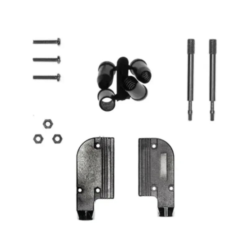 Norcomp Zinc Alloy Right Angle D-Sub Backshell 25 Way Strain Relief 981-025-130R121