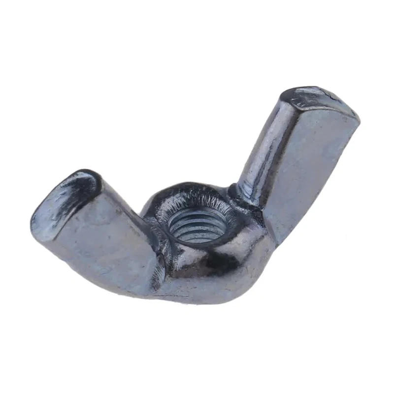 RS PRO Bright Zinc Steel Wingnut M3 Thread, 18 mm Wing Length 521-844