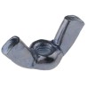 RS PRO Bright Zinc Steel Wingnut M3 Thread, 18 mm Wing Length 521-844